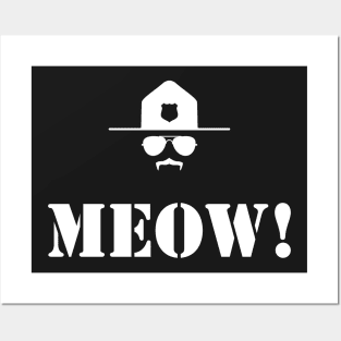 Meow! Posters and Art